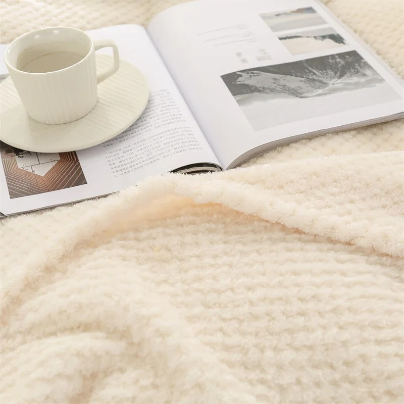 couverture bébé avec café