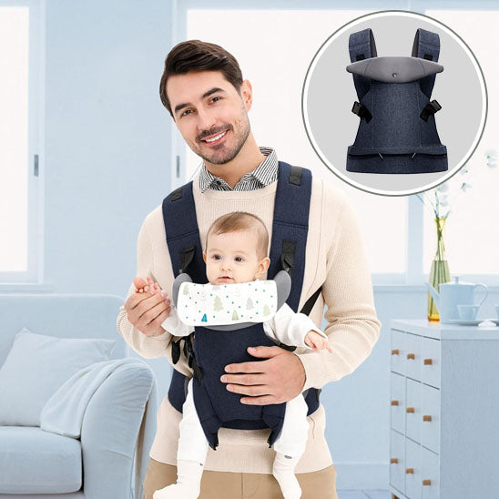 porte bébé physiologique avec bébé