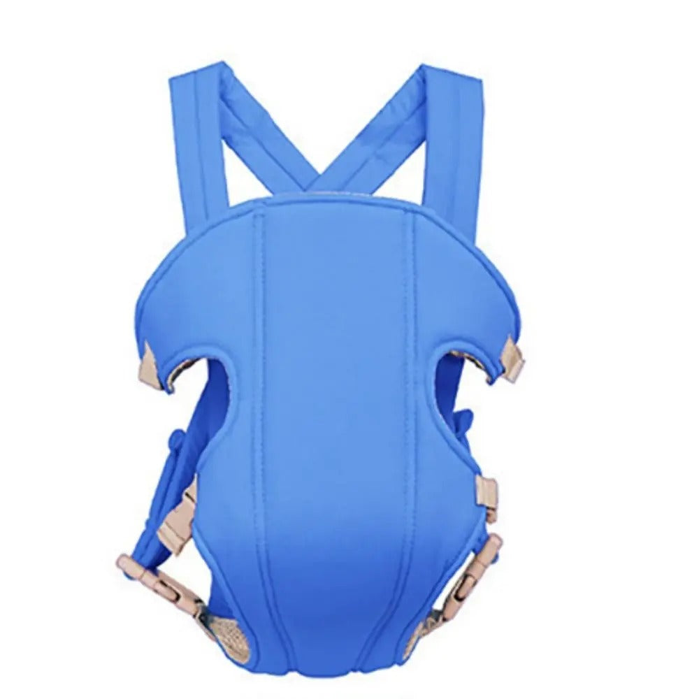porte bébé physiologique bleu clair