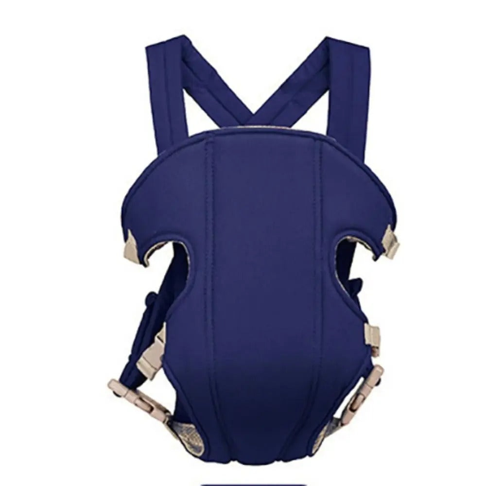porte bébé physiologique bleu