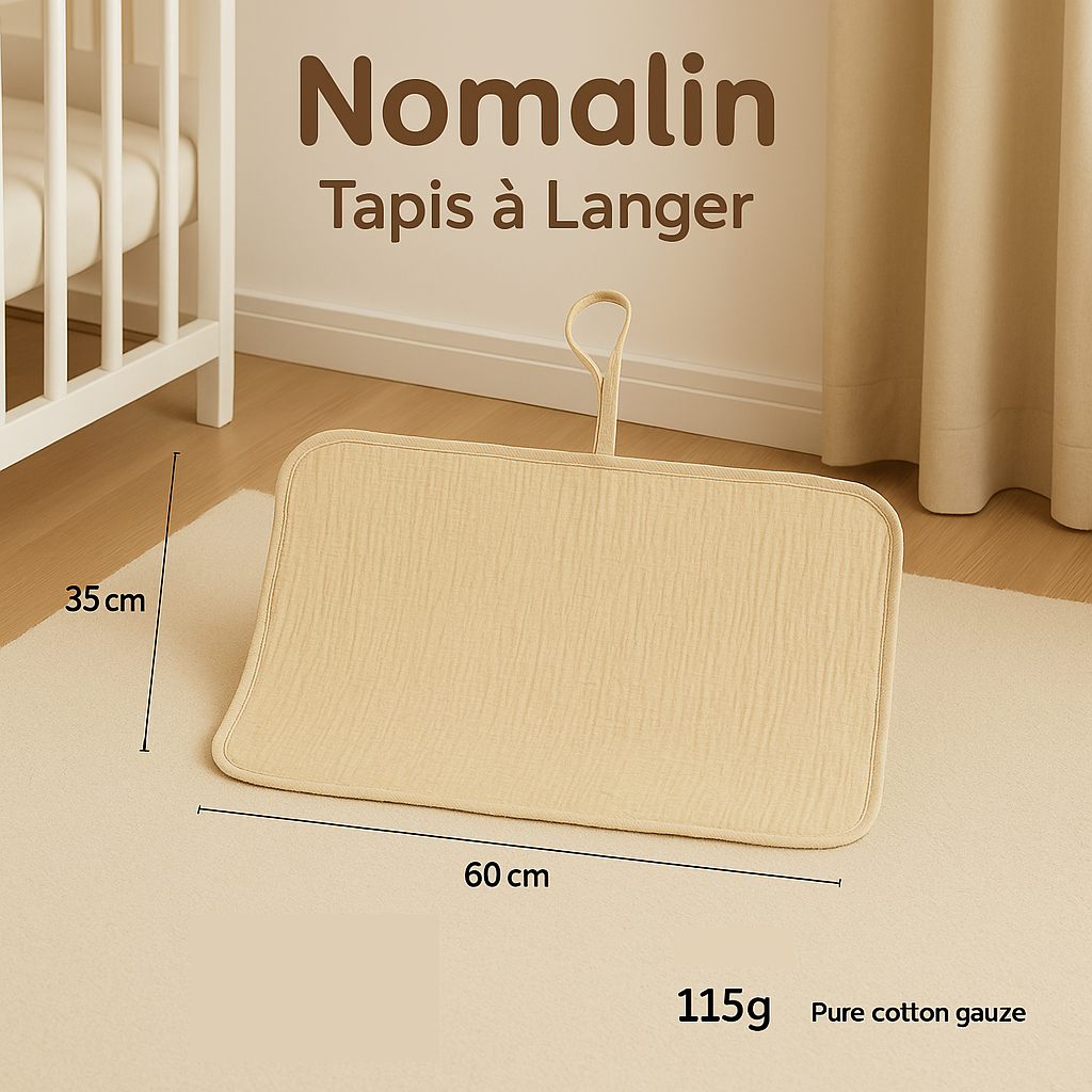 tapis à langer nomade dimensions