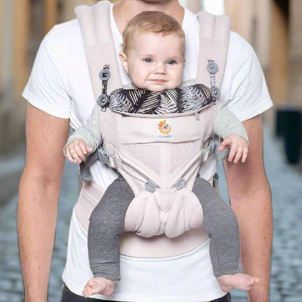 porte bébé randonnée avec papa