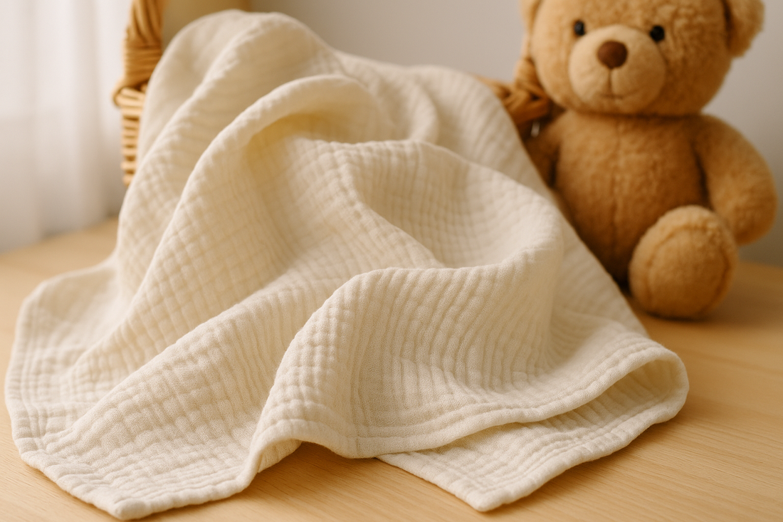 Comment bien choisir sa Couverture Bébé Mousseline?
