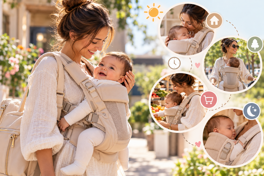 Combien de Temps Peut-on Porter Bébé en Porte-Bébé par Jour ?