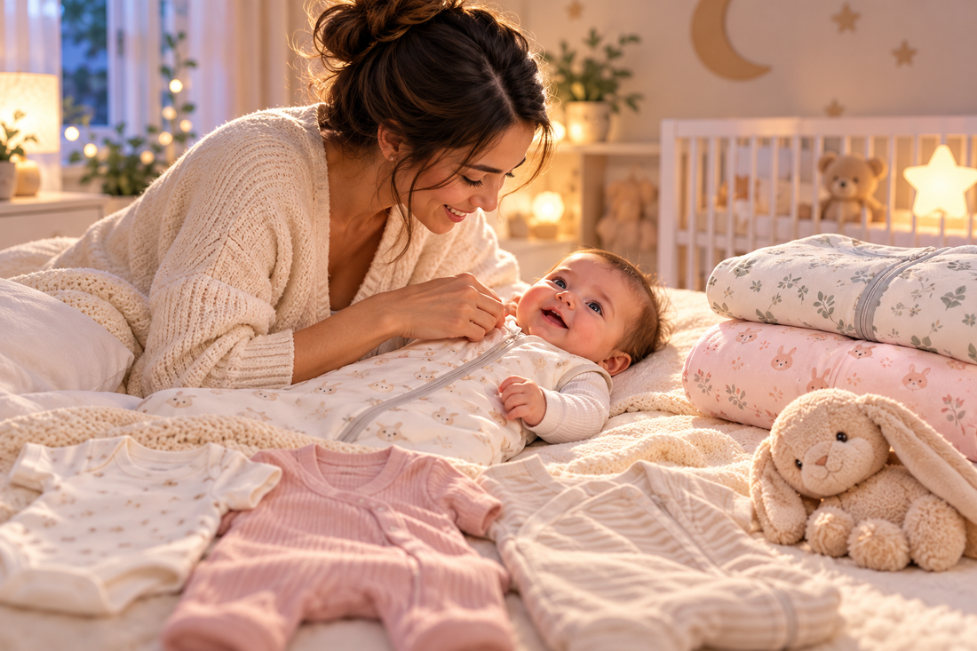 Que Mettre sous une Gigoteuse ? Comment Habiller Bébé la Nuit selon la Température