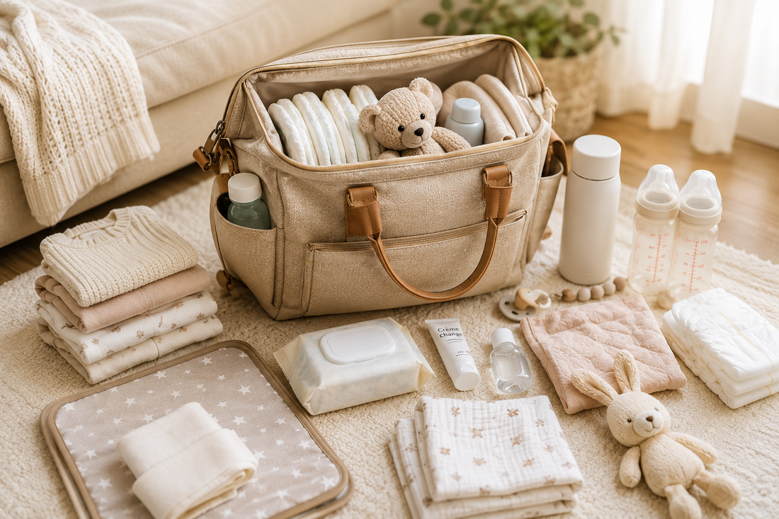 Comment alléger son sac à langer sans rien oublier ? Guide complet - Tendre Boutchou