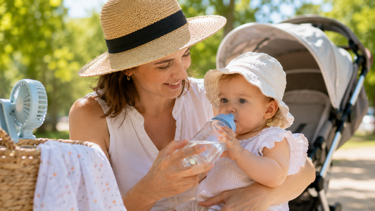 Canicule et bébé : les bons réflexes en un coup d'œil - Tendre Boutchou