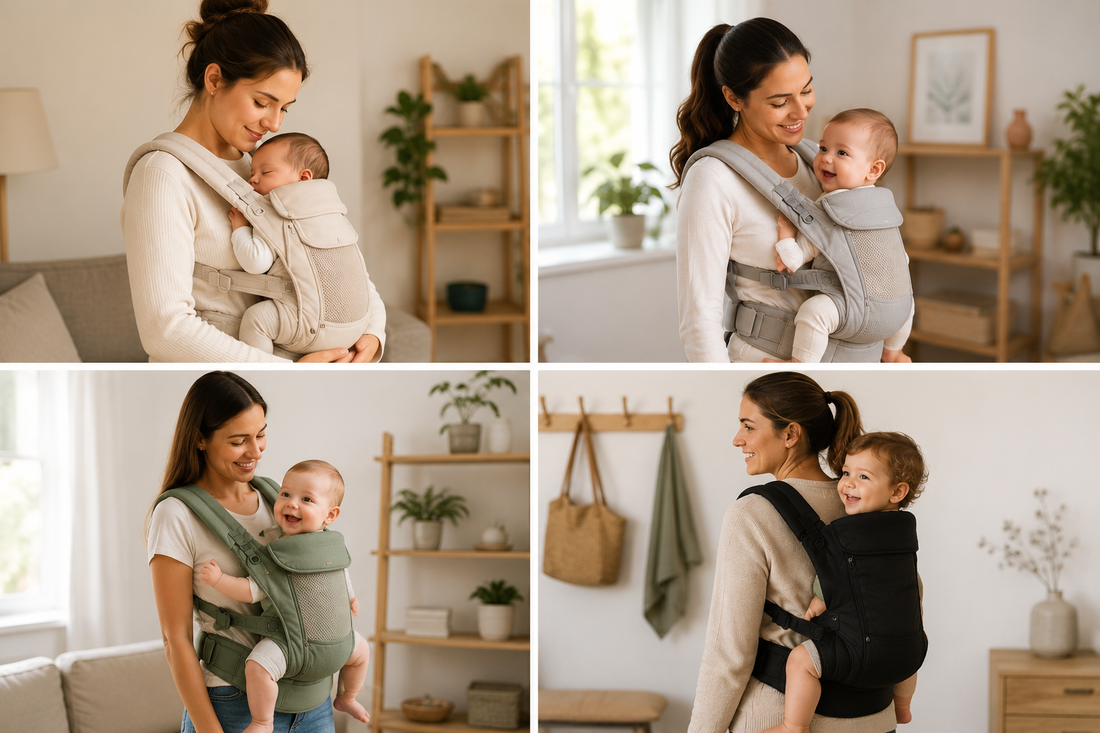 Comment choisir un porte-bébé adapté à l'âge de bébé ? Guide complet - Tendre Boutchou