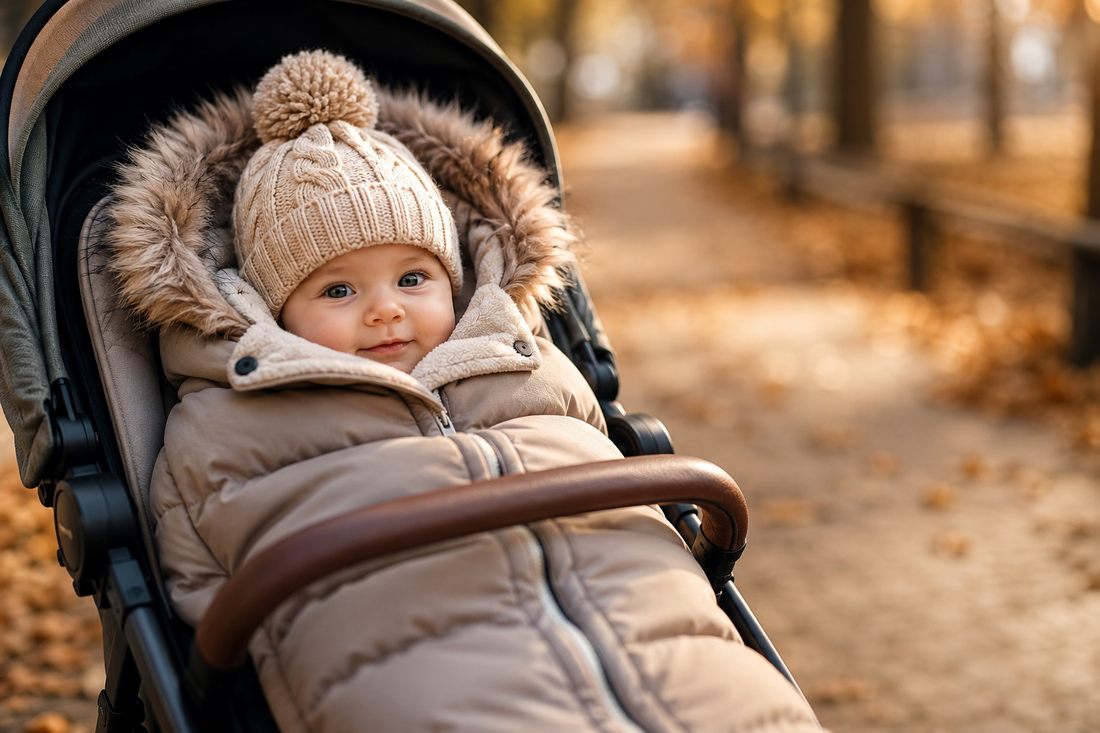 Comment choisir sa chancelière poussette ? Guide complet par saison - Tendre Boutchou