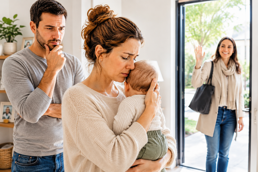 Pourquoi je culpabilise de laisser mon bébé à quelqu'un d'autre ? - Tendre Boutchou