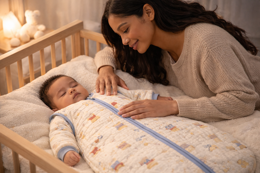 Gigoteuse bébé : comment bien la choisir selon la saison et le TOG?