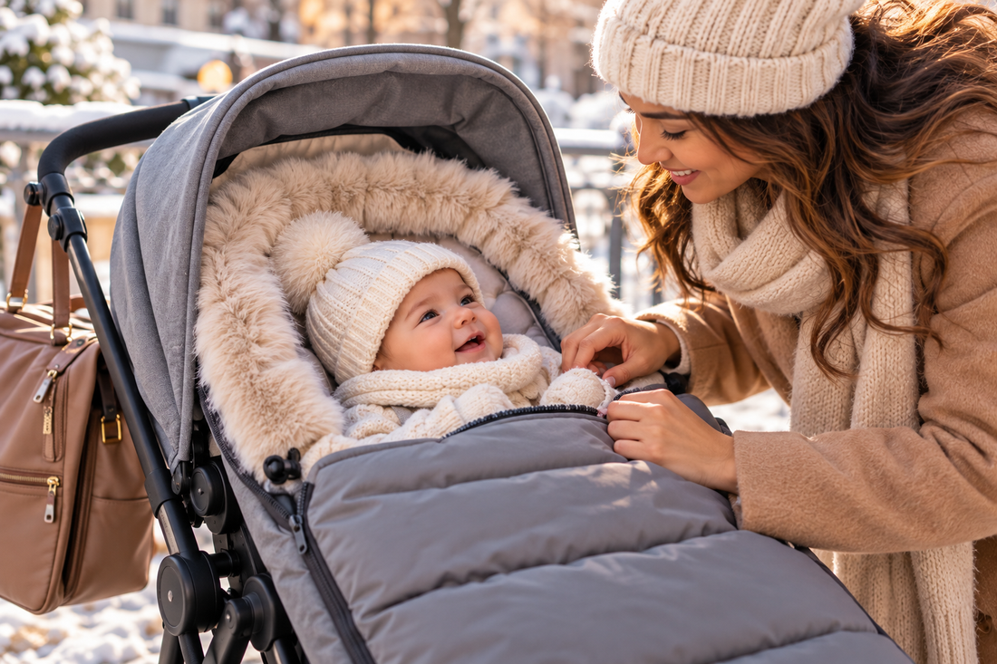 Comment Habiller Bébé sous une Chancelière en Hiver ?