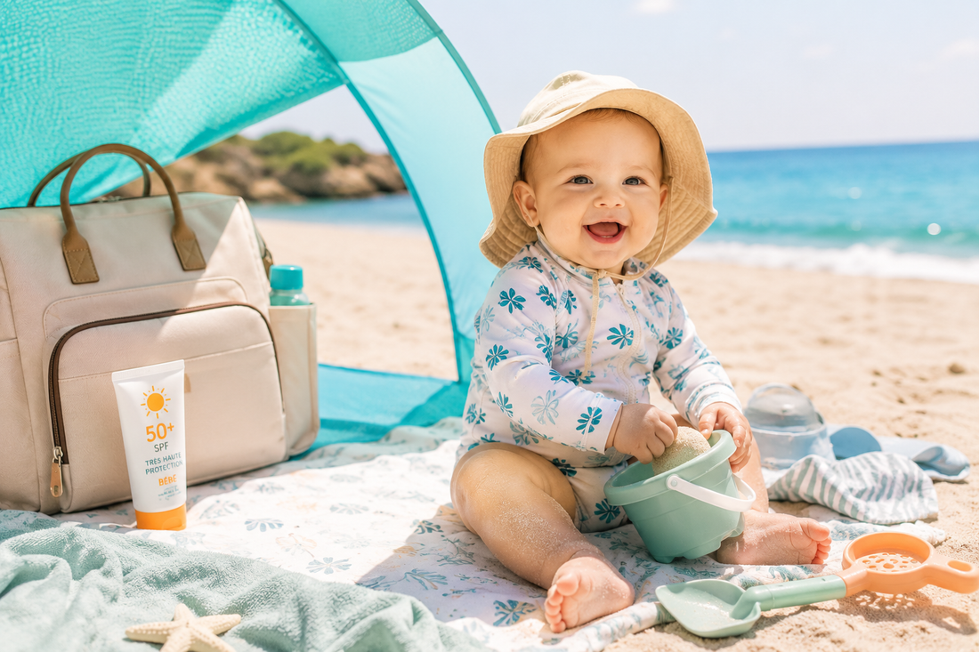 Les indispensables pour une journée à la plage avec bébé : guide complet - Tendre Boutchou