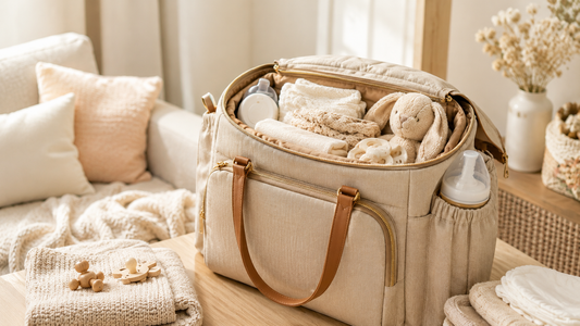 Sac à langer grande capacité : comment ne jamais manquer de rien en sortie avec bébé - Tendre Boutchou