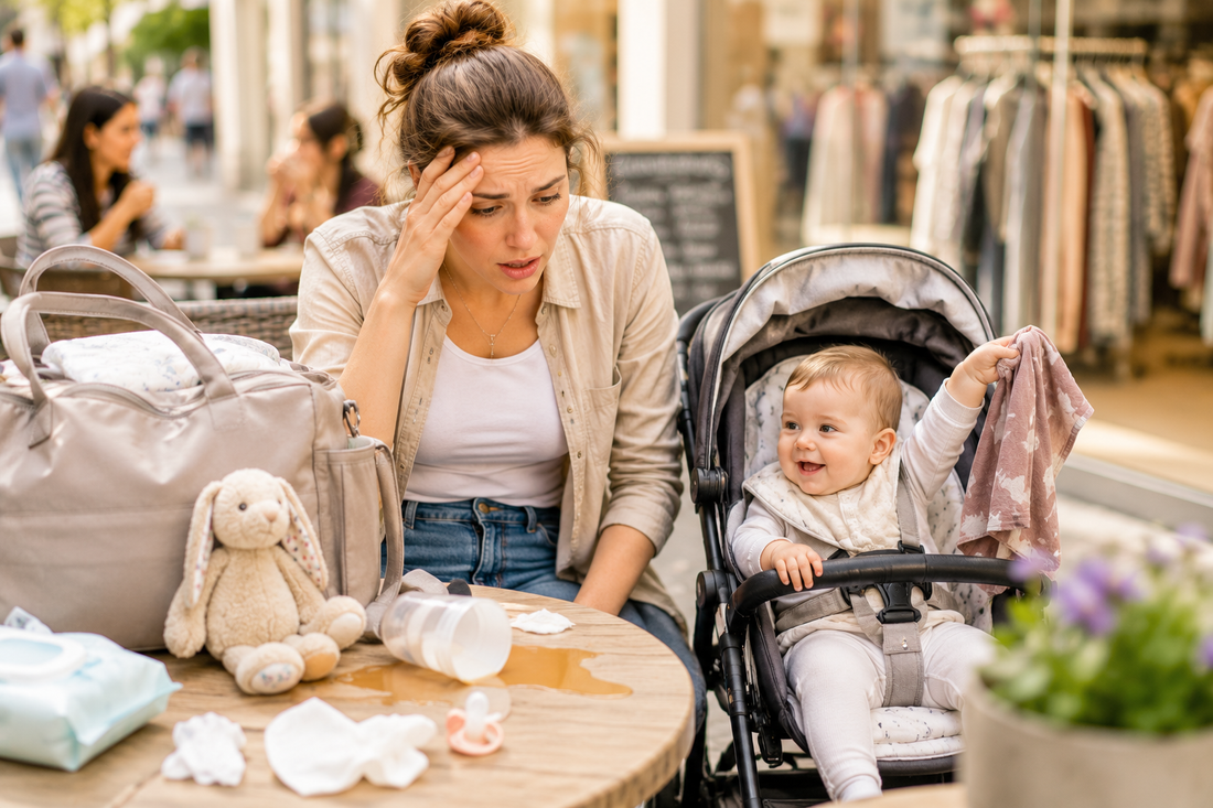 Les 10 situations que tous les parents vivent en sortie avec bébé - Tendre Boutchou