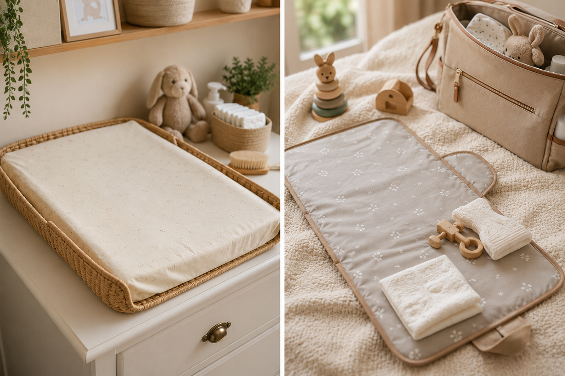 Tapis à langer nomade ou matelas à langer classique : lequel choisir ? - Tendre Boutchou
