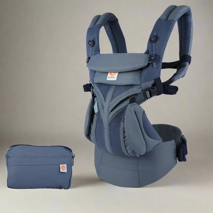 porte bébé randonnée bleu