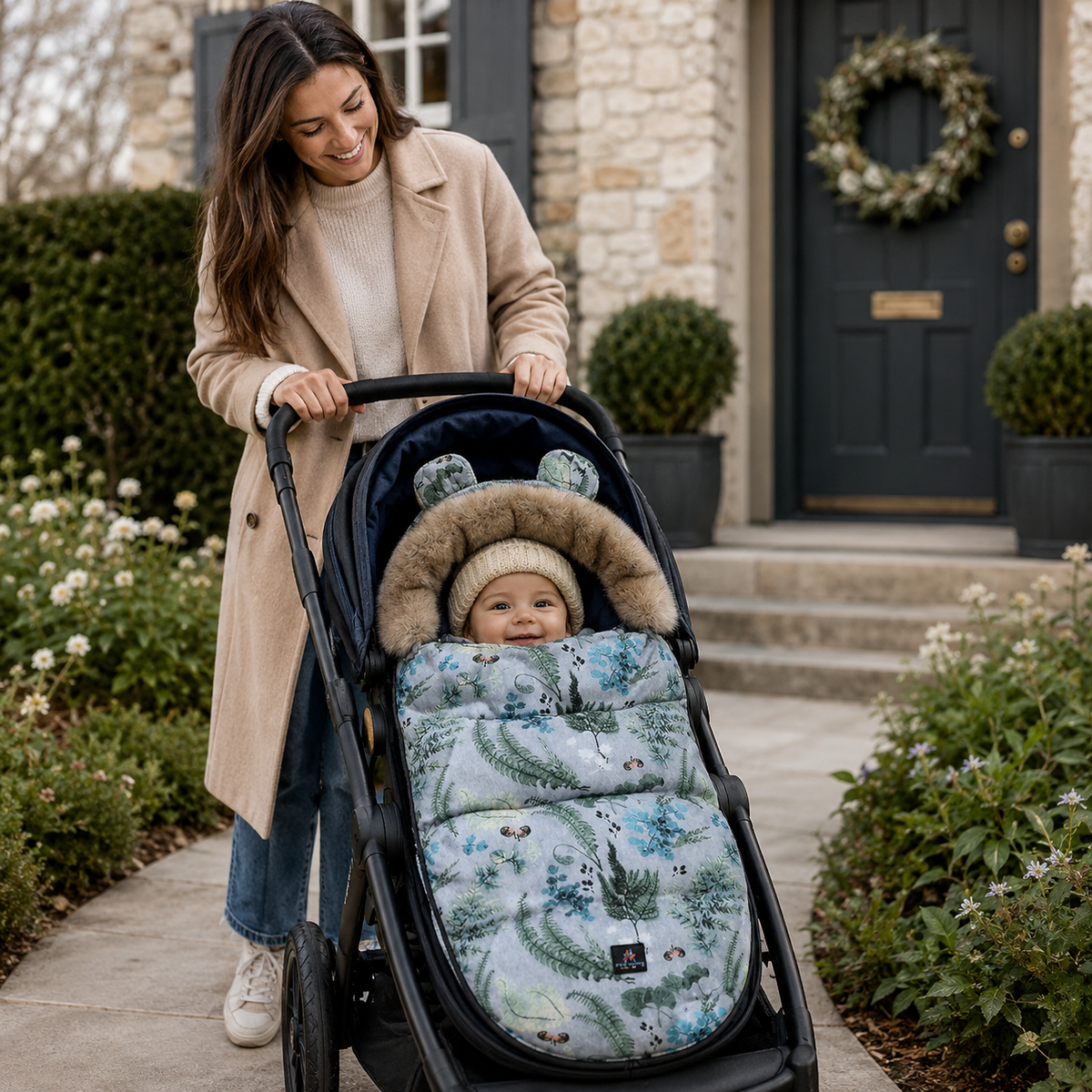 Chancelière pour Poussette Hiver Bébé -15°C Universelle | TiCocon™