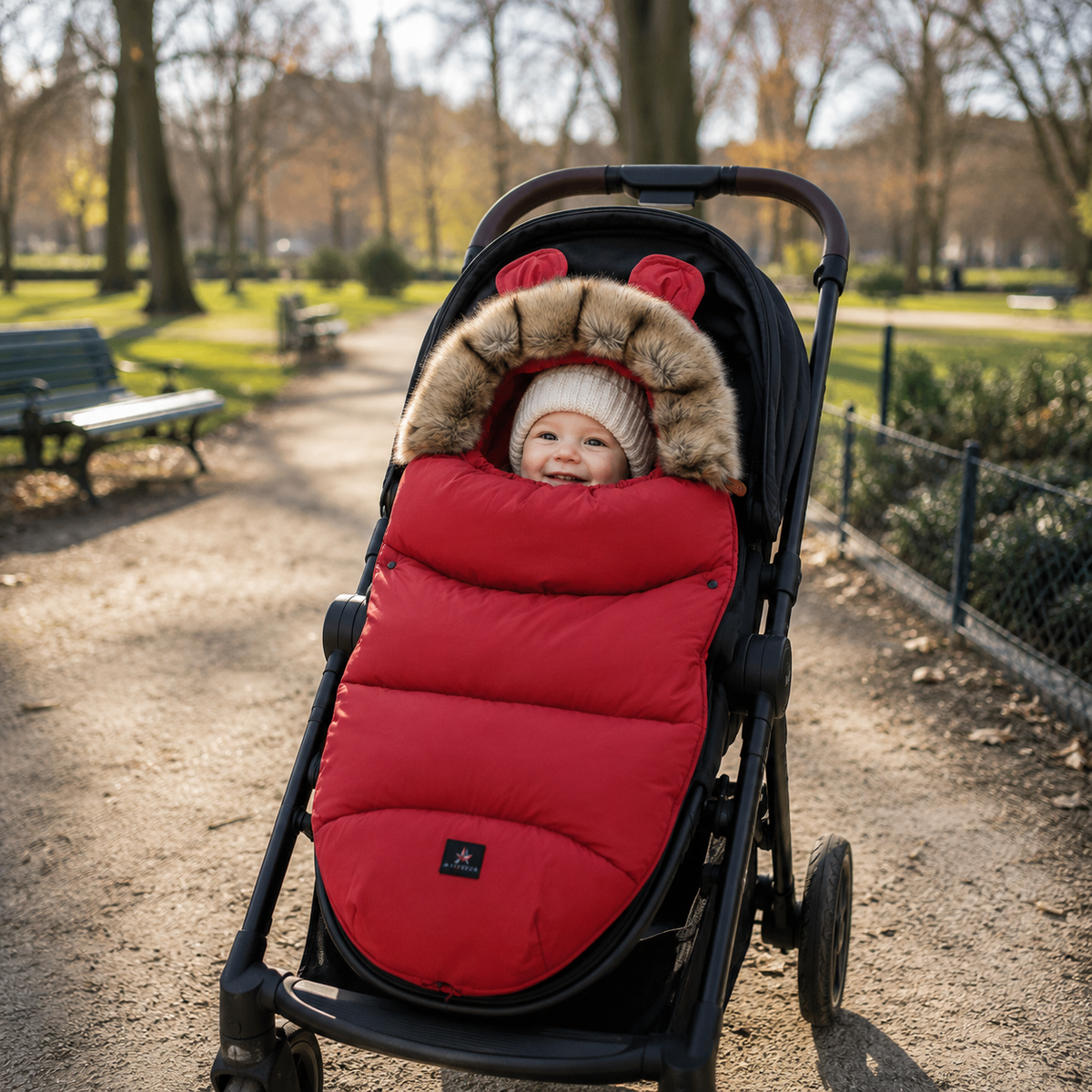 Chancelière pour Poussette Hiver Bébé -15°C Universelle | TiCocon™