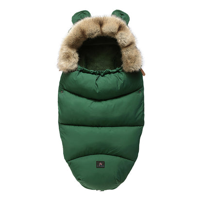 Poussette chancelière vert