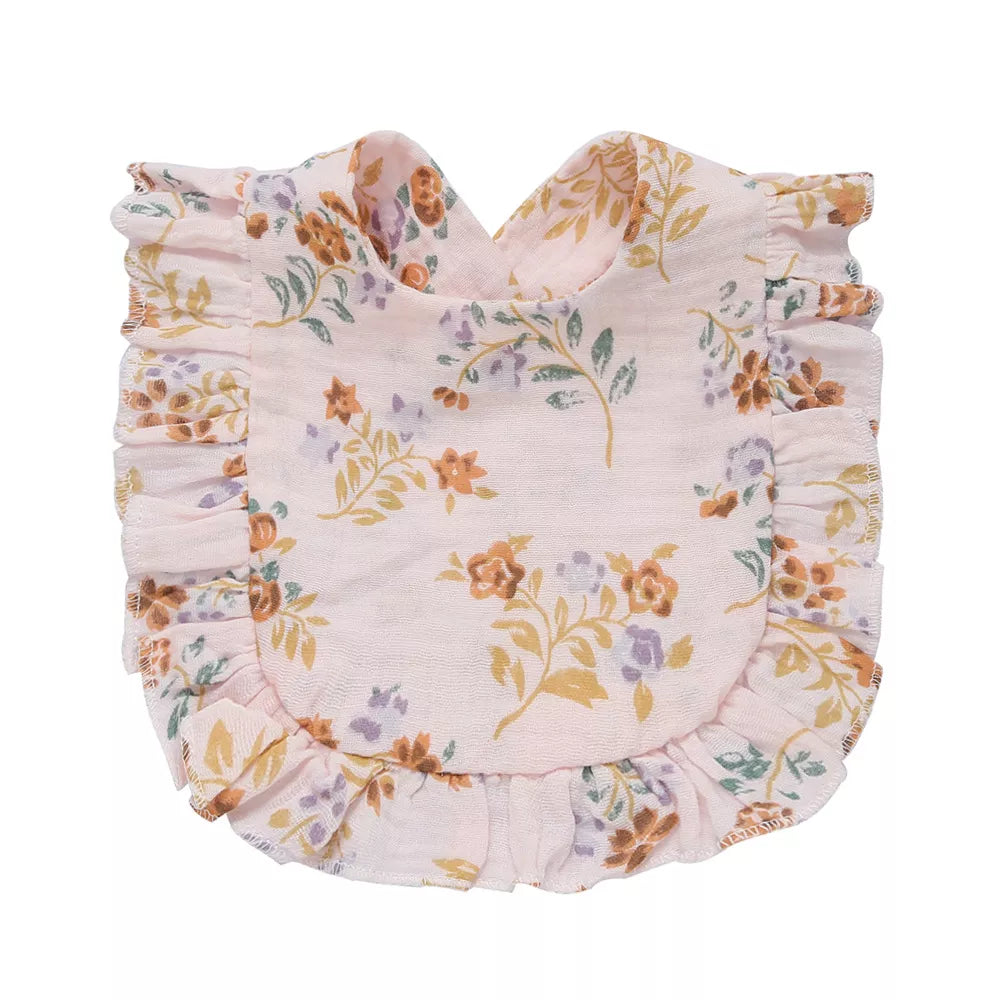 BabyBibs™ | Bavoirs Floraux Elégants Pour Nouveau-Nés