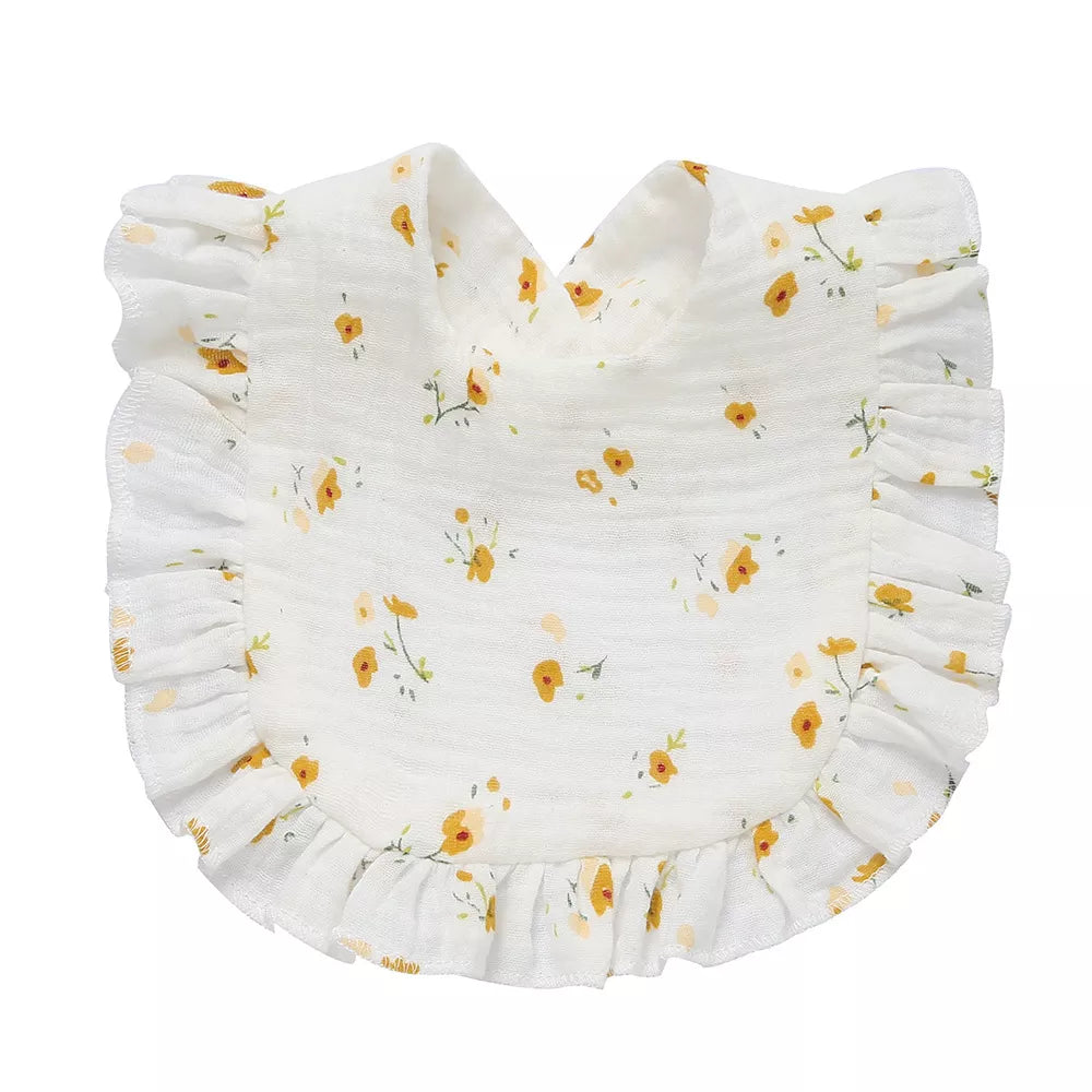 BabyBibs™ | Bavoirs Floraux Elégants Pour Nouveau-Nés