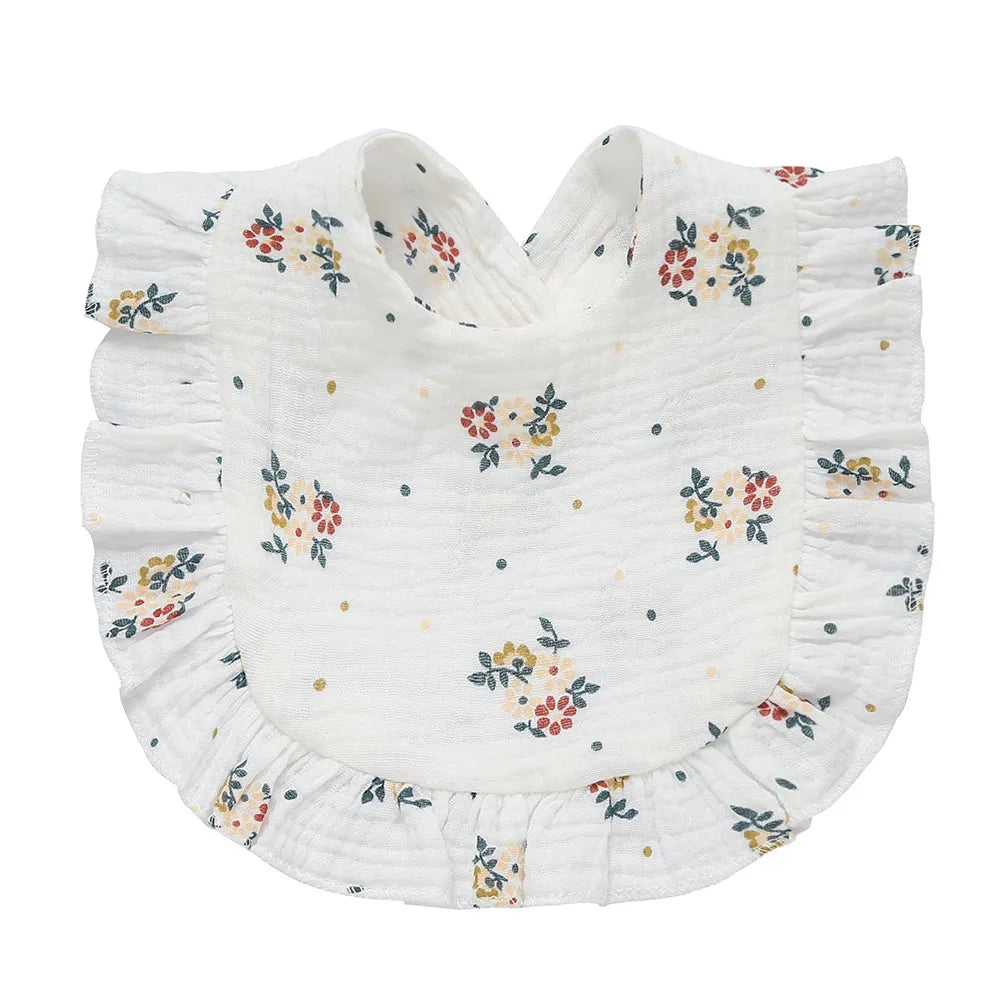 BabyBibs™ | Bavoirs Floraux Elégants Pour Nouveau-Nés