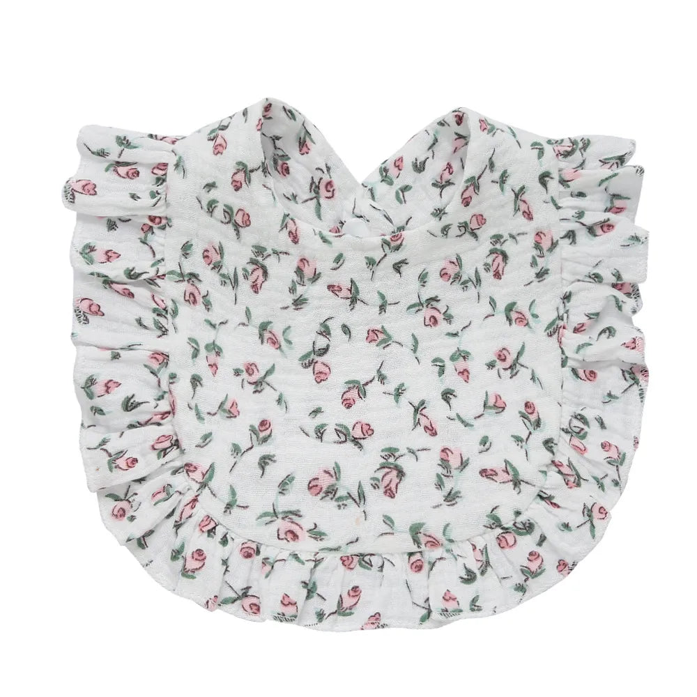 BabyBibs™ | Bavoirs Floraux Elégants Pour Nouveau-Nés