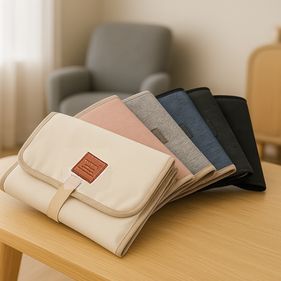 Tapis à Langer Nomade Imperméable sur table