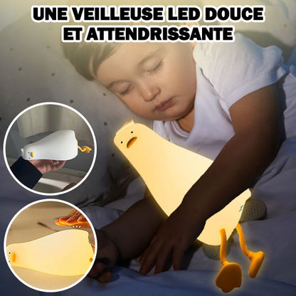 veilleuse canard Canalume corps antistress enfant