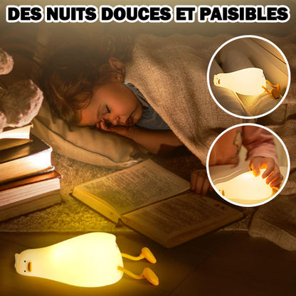 veilleuse canard Canalume petite fille chambre nuit