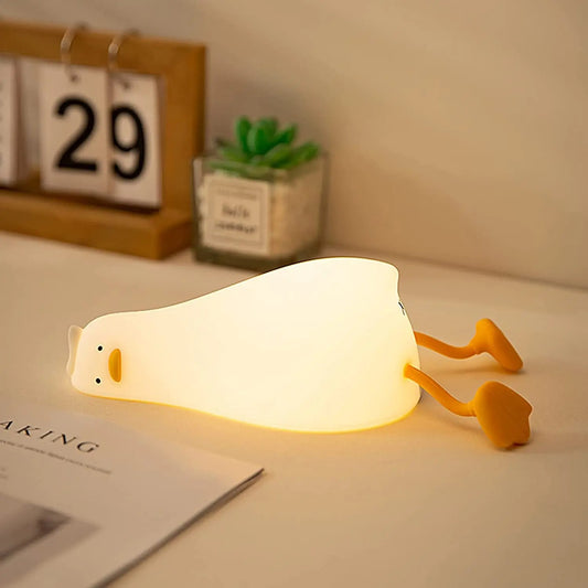 bébé veilleuse canard