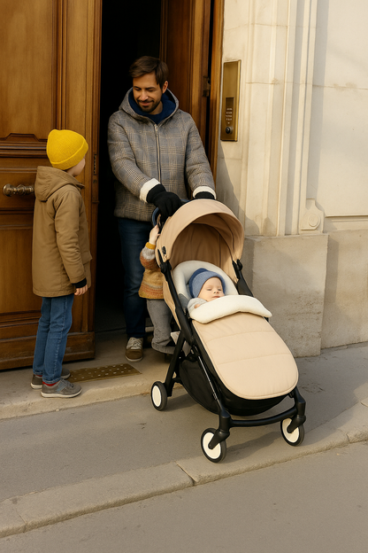 chancelière bébé beige