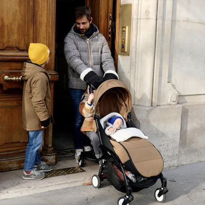 chancelière bébé caramel