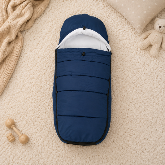 Chancelière pour Poussette Hiver Peau de Pêche | Calidou™