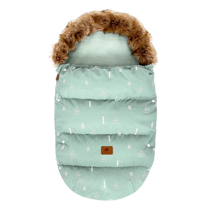 chanceliere poussette vert motifs