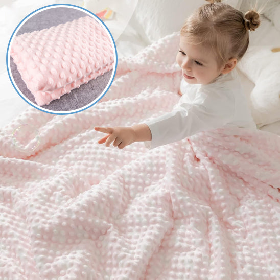 couverture bébé avec fillette