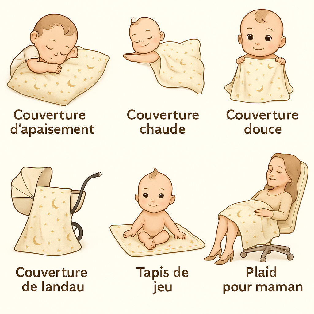couverture bébé caractéristiques