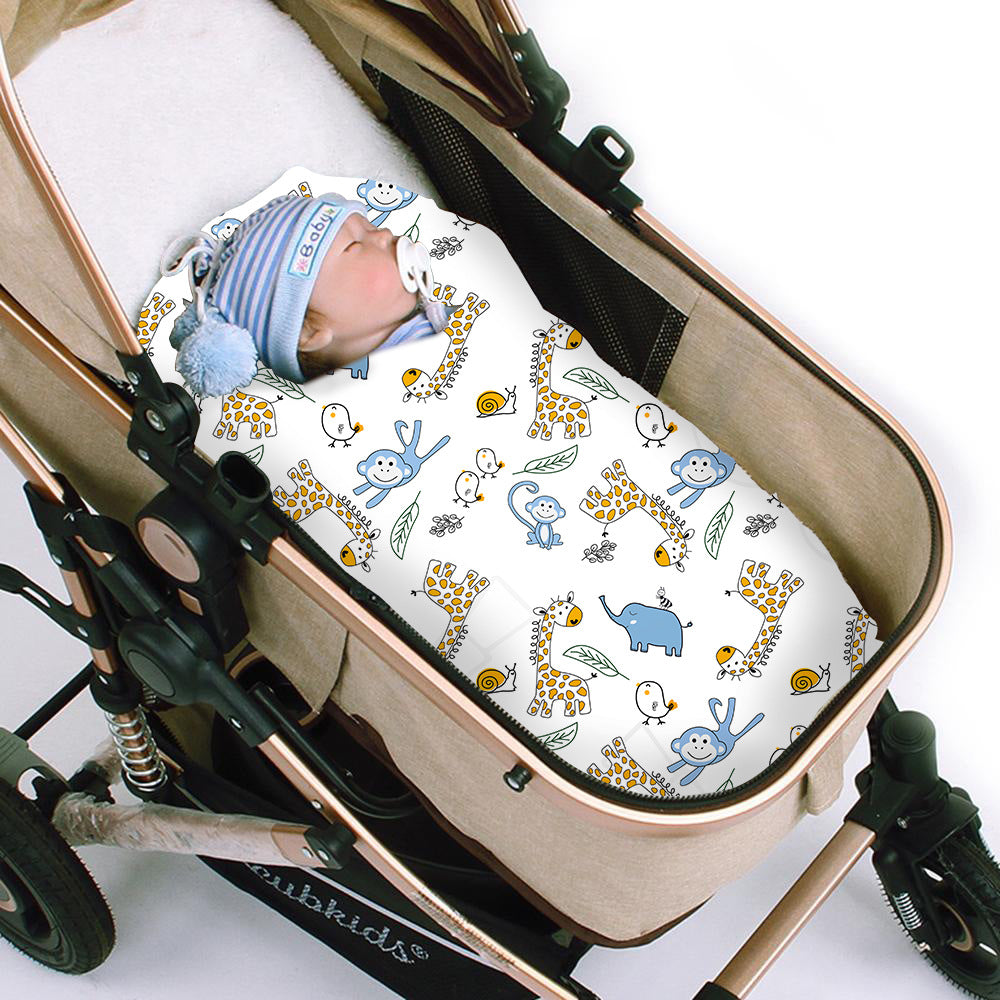 couverture bébé en poussette