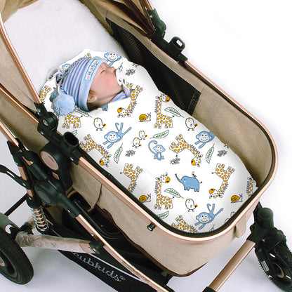 Couverture bébé minky en poussette 100x75cm – Tendre Boutchou