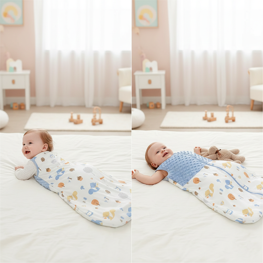 Gigoteuse Bébé 3–24 Mois TOG 1.5 en Coton Doux & Respirant Mi-Saison prise