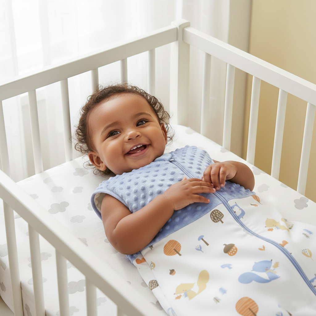 Gigoteuse Bébé 3–24 Mois TOG 1.5 en Coton Doux & Respirant Mi-Saison sieste