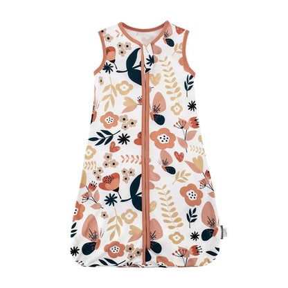 Gigoteuse Bébé Été TOG 1.0 en Coton Léger Respirant 3–18 Mois fleurs