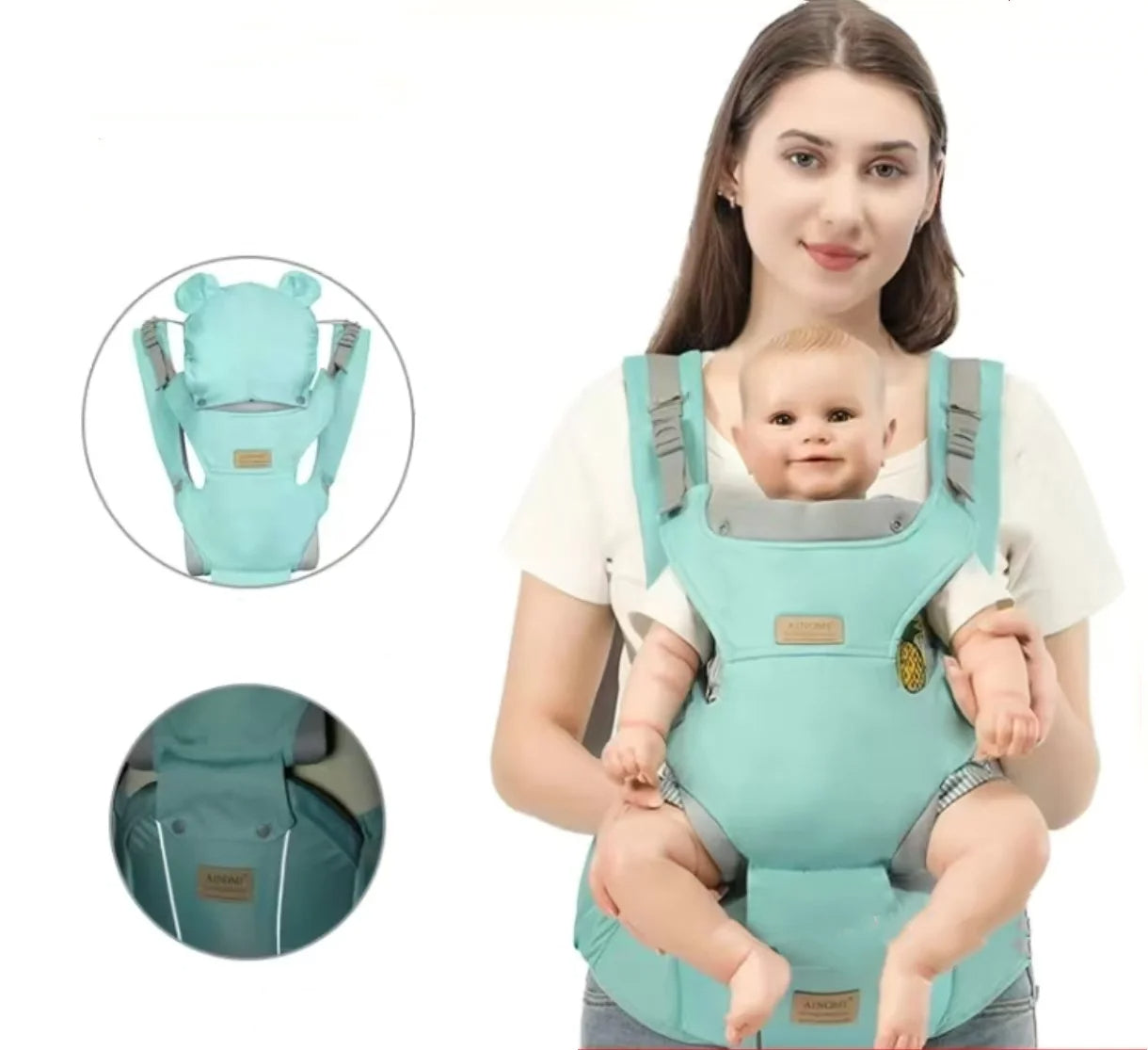 porte bébé physiologique forme