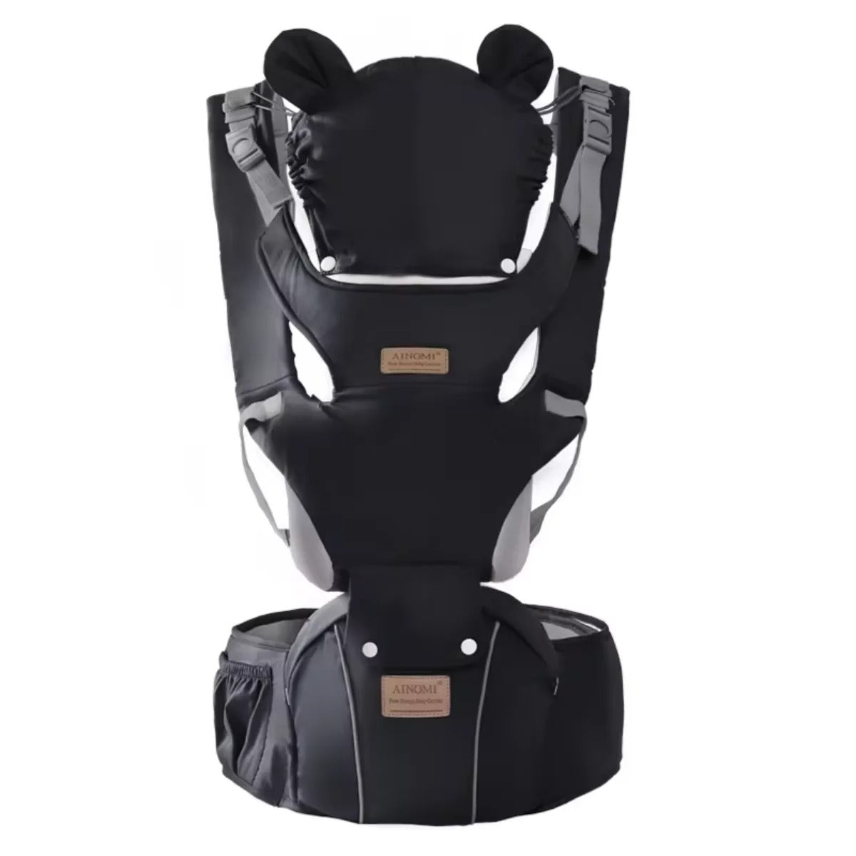 porte bébé physiologique noir