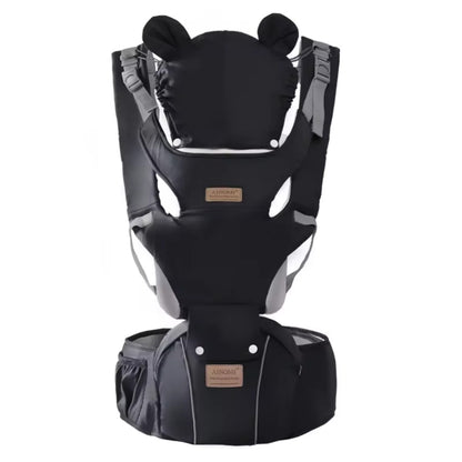 porte bébé physiologique noir
