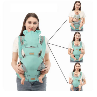 porte bébé physiologique positions
