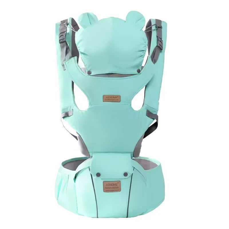 porte bébé physiologique vert