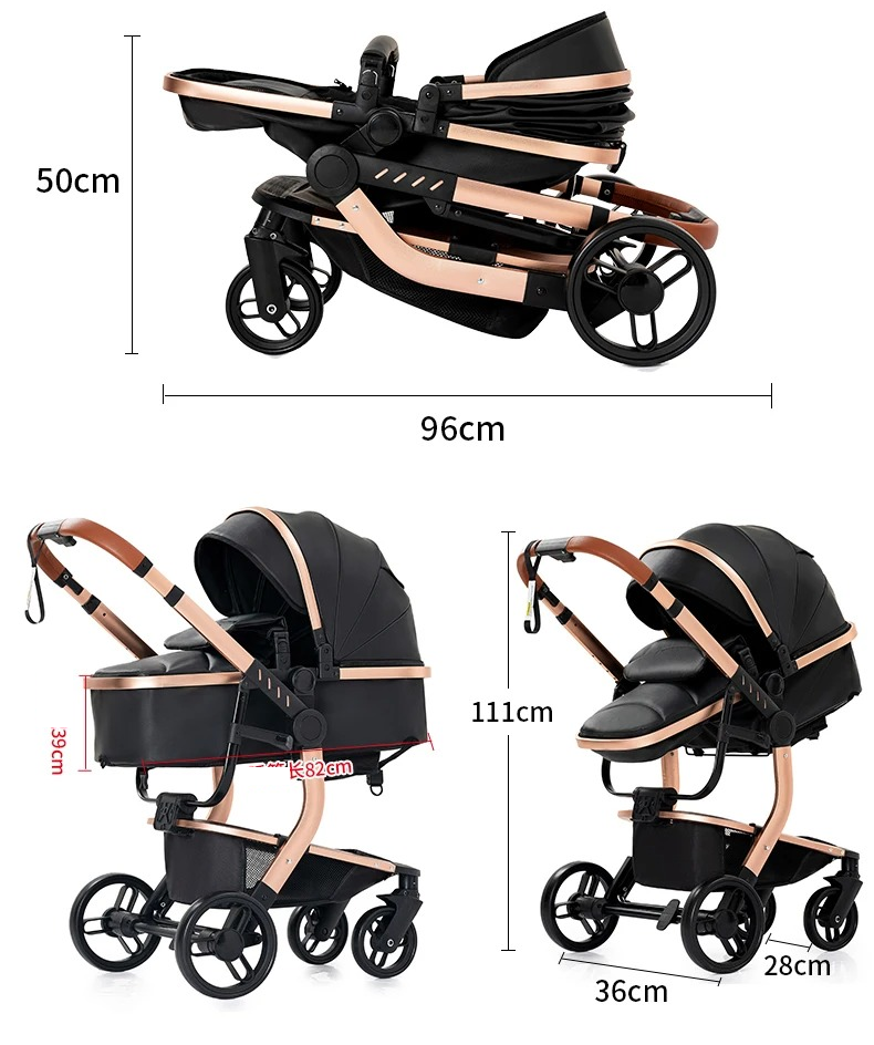 poussette bébé dimensions