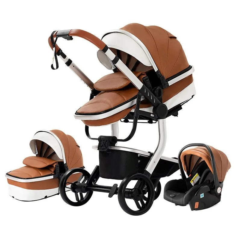 poussette bébé kaki